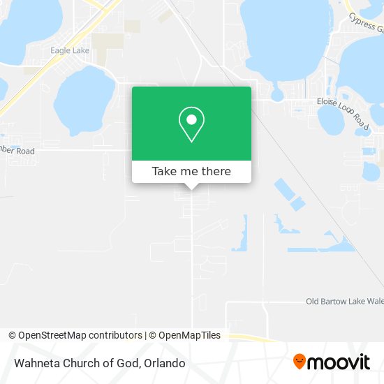 Wahneta Church of God map