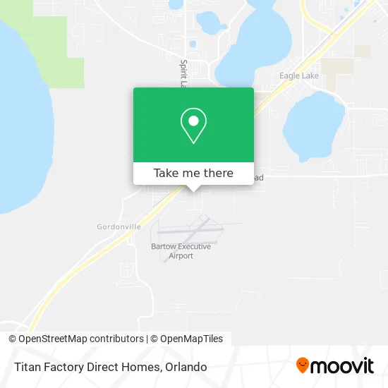 Titan Factory Direct Homes map