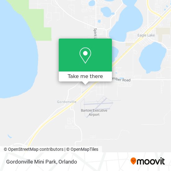 Mapa de Gordonville Mini Park