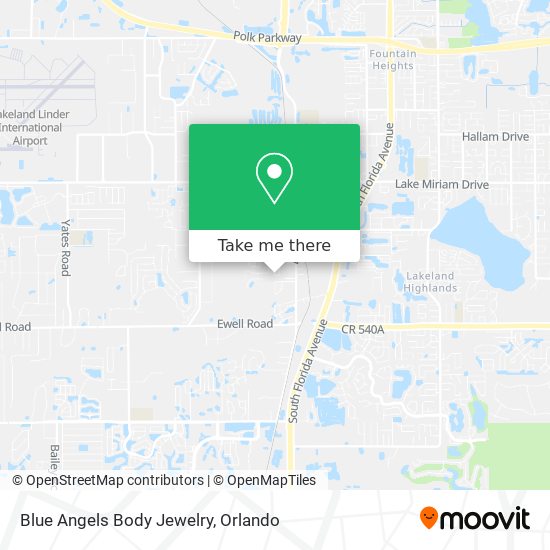 Mapa de Blue Angels Body Jewelry