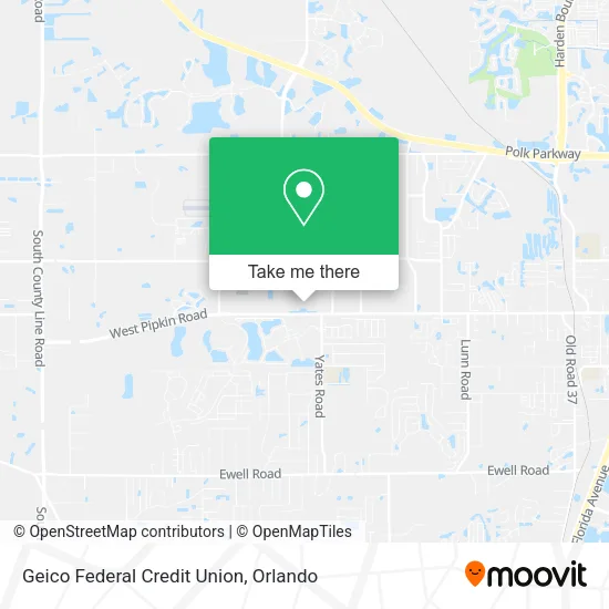 Geico Federal Credit Union map