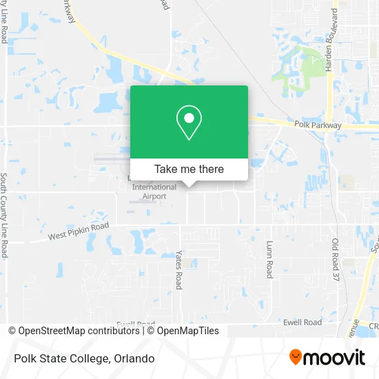 Polk State College map