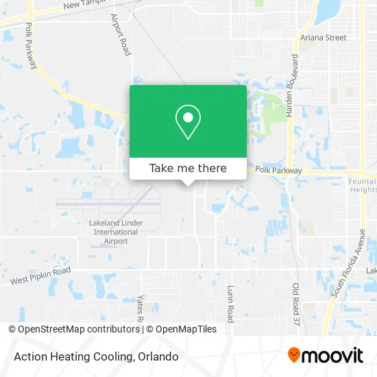 Action Heating Cooling map
