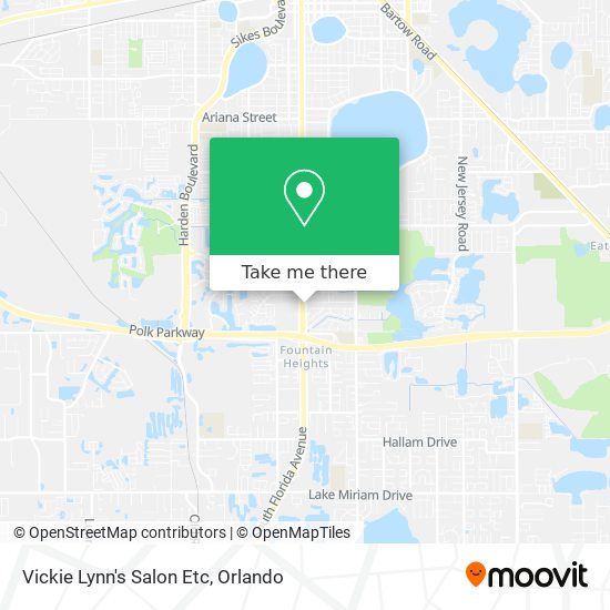 Vickie Lynn's Salon Etc map