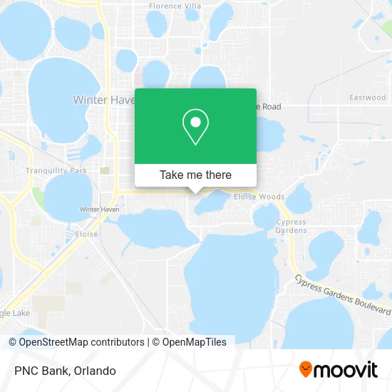 PNC Bank map
