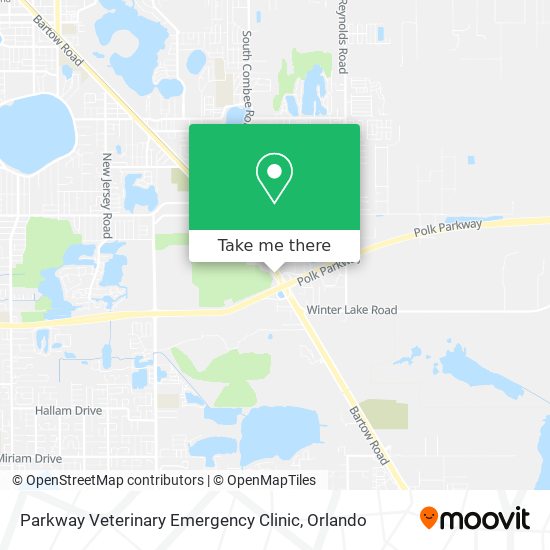 Parkway Veterinary Emergency Clinic map