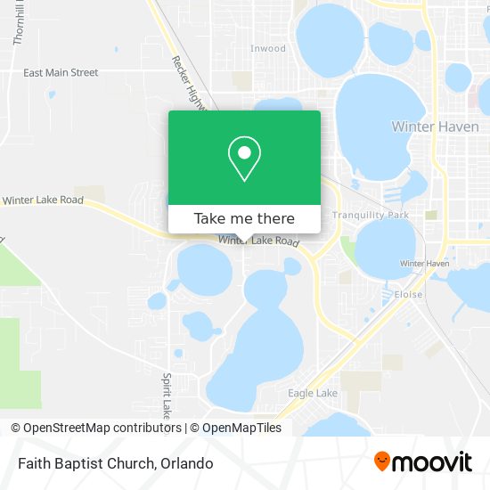 Faith Baptist Church map