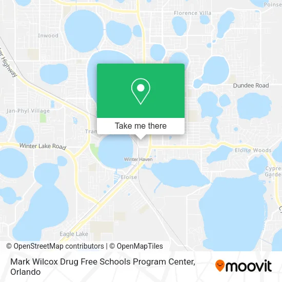 Mark Wilcox Drug Free Schools Program Center map