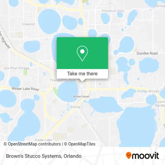 Brown's Stucco Systems map