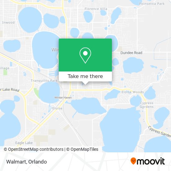 Mapa de Walmart