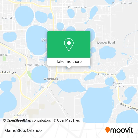 Mapa de GameStop