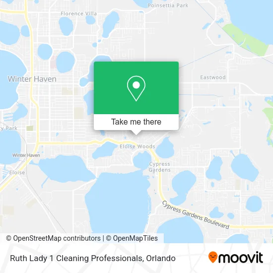 Ruth Lady 1 Cleaning Professionals map