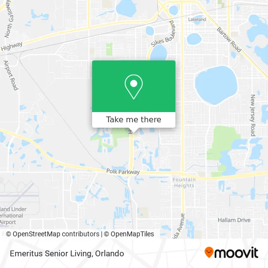 Emeritus Senior Living map