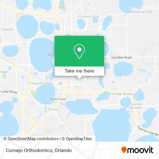 Cornejo Orthodontics map