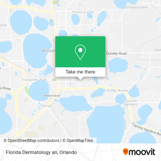 Florida Dermatology an map