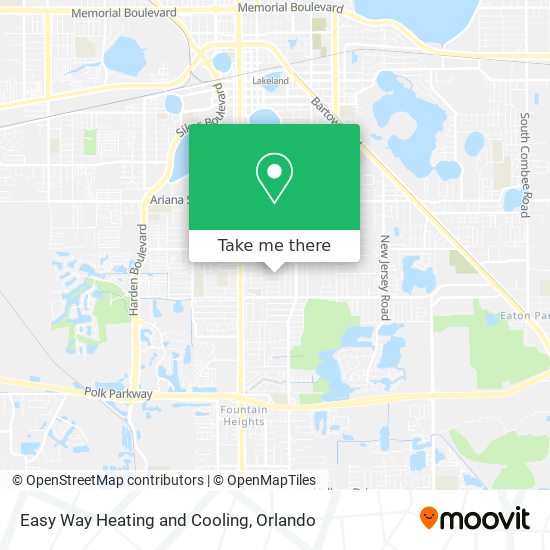 Mapa de Easy Way Heating and Cooling