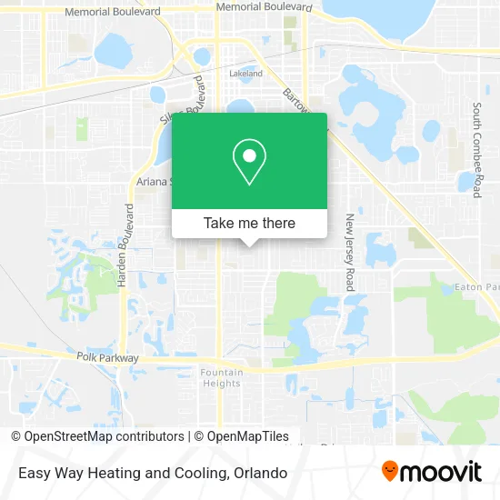 Easy Way Heating and Cooling map