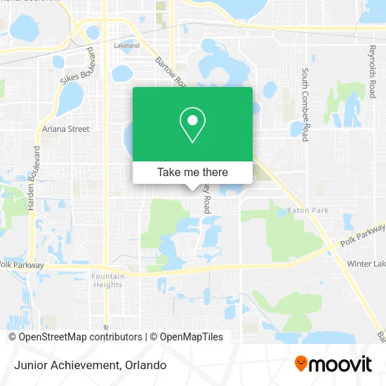 Junior Achievement map