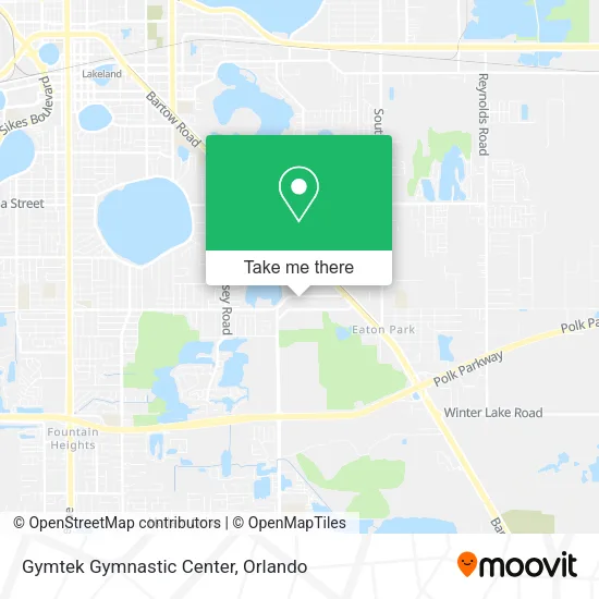 Gymtek Gymnastic Center map