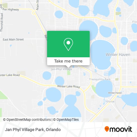 Mapa de Jan Phyl Village Park