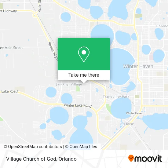 Village Church of God map