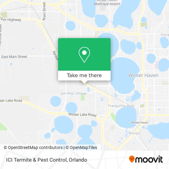 ICI Termite & Pest Control map