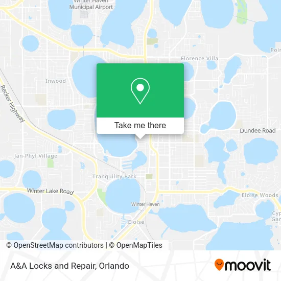 A&A Locks and Repair map