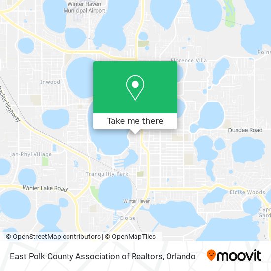 Mapa de East Polk County Association of Realtors