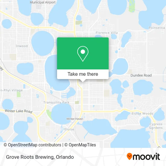 Grove Roots Brewing map