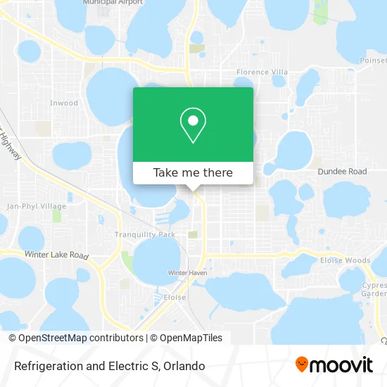 Refrigeration and Electric S map