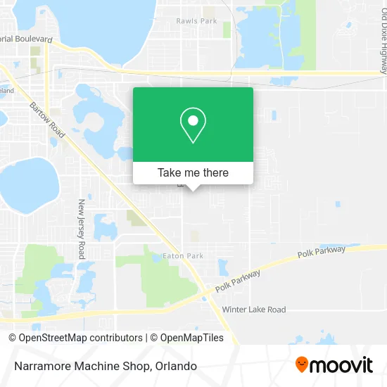 Narramore Machine Shop map