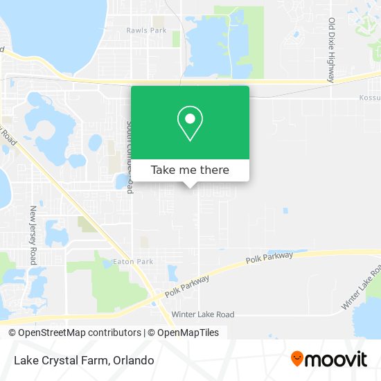 Mapa de Lake Crystal Farm
