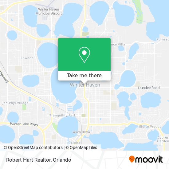 Robert Hart Realtor map