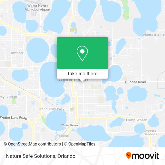 Nature Safe Solutions map