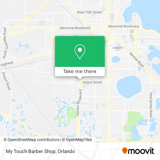 Mapa de My Touch Barber Shop