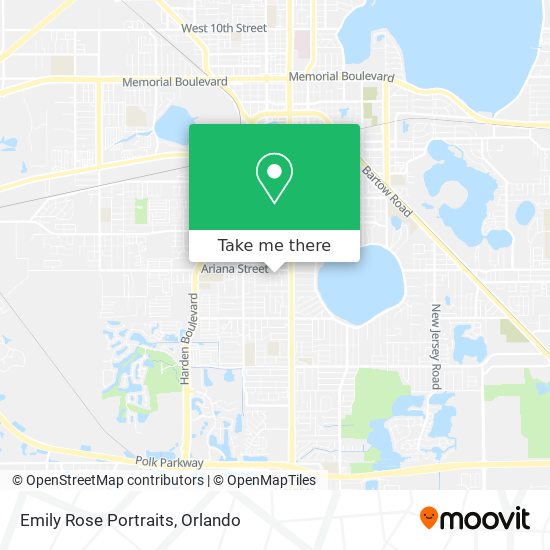 Emily Rose Portraits map