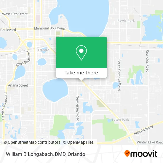 Mapa de William B Longabach, DMD