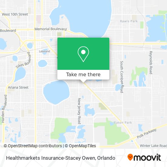 Mapa de Healthmarkets Insurance-Stacey Owen