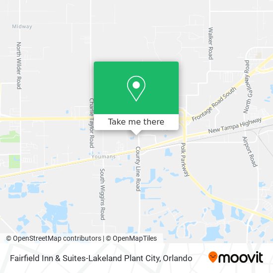 Fairfield Inn & Suites-Lakeland Plant City map