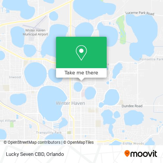 Mapa de Lucky Seven CBD