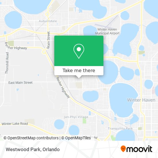 Mapa de Westwood Park