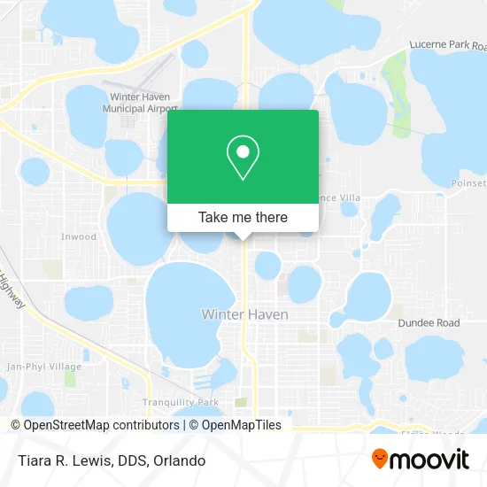 Tiara R. Lewis, DDS map