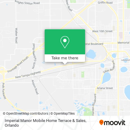 Mapa de Imperial Manor Mobile Home Terrace & Sales