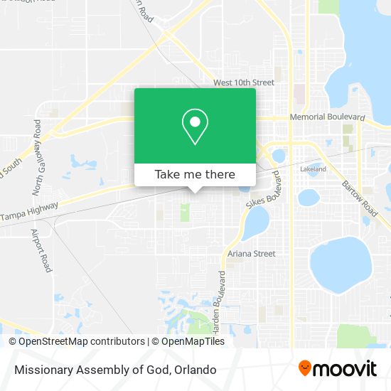 Mapa de Missionary Assembly of God