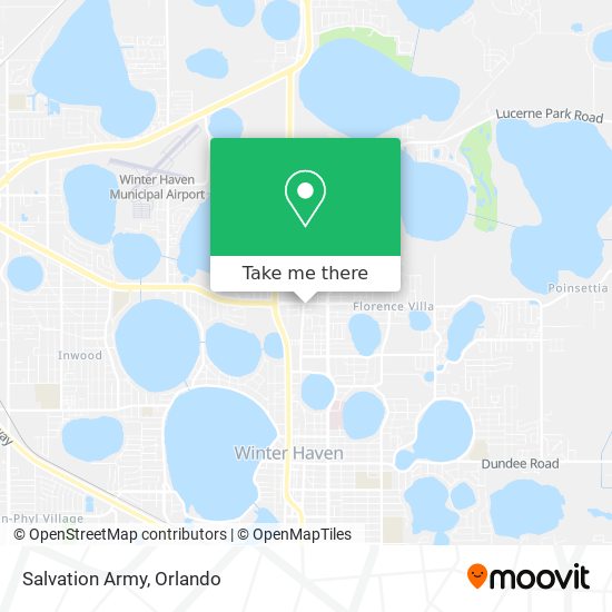 Mapa de Salvation Army