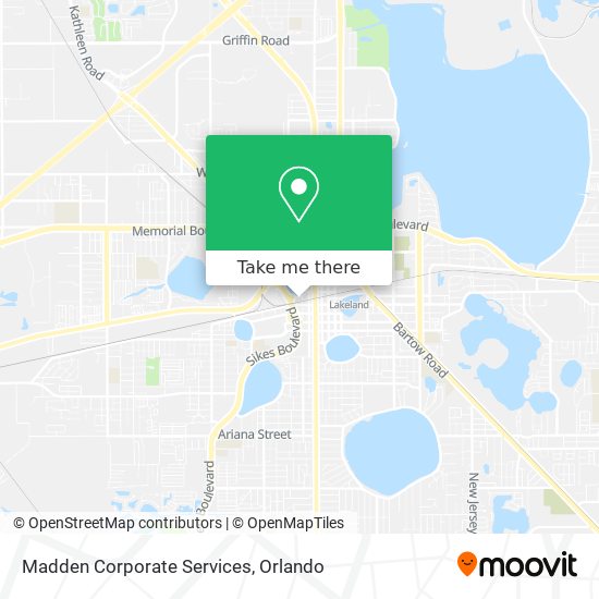Madden Corporate Services map