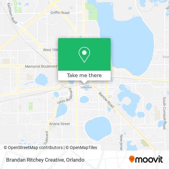 Brandan Ritchey Creative map