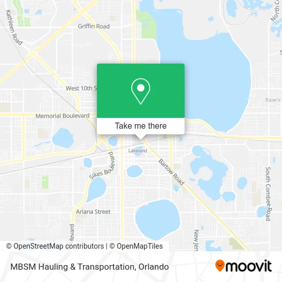 MBSM Hauling & Transportation map