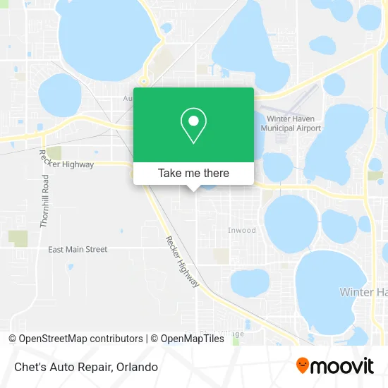 Chet's Auto Repair map