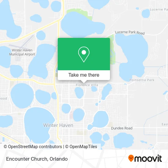 Encounter Church map